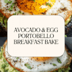 Avocado and Egg Stuffed Portobello Mushrooms Recipe