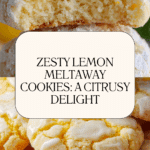 Zesty Lemon Meltaway Cookies Recipe