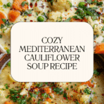 Mediterranean-Style Cauliflower Soup Recipe