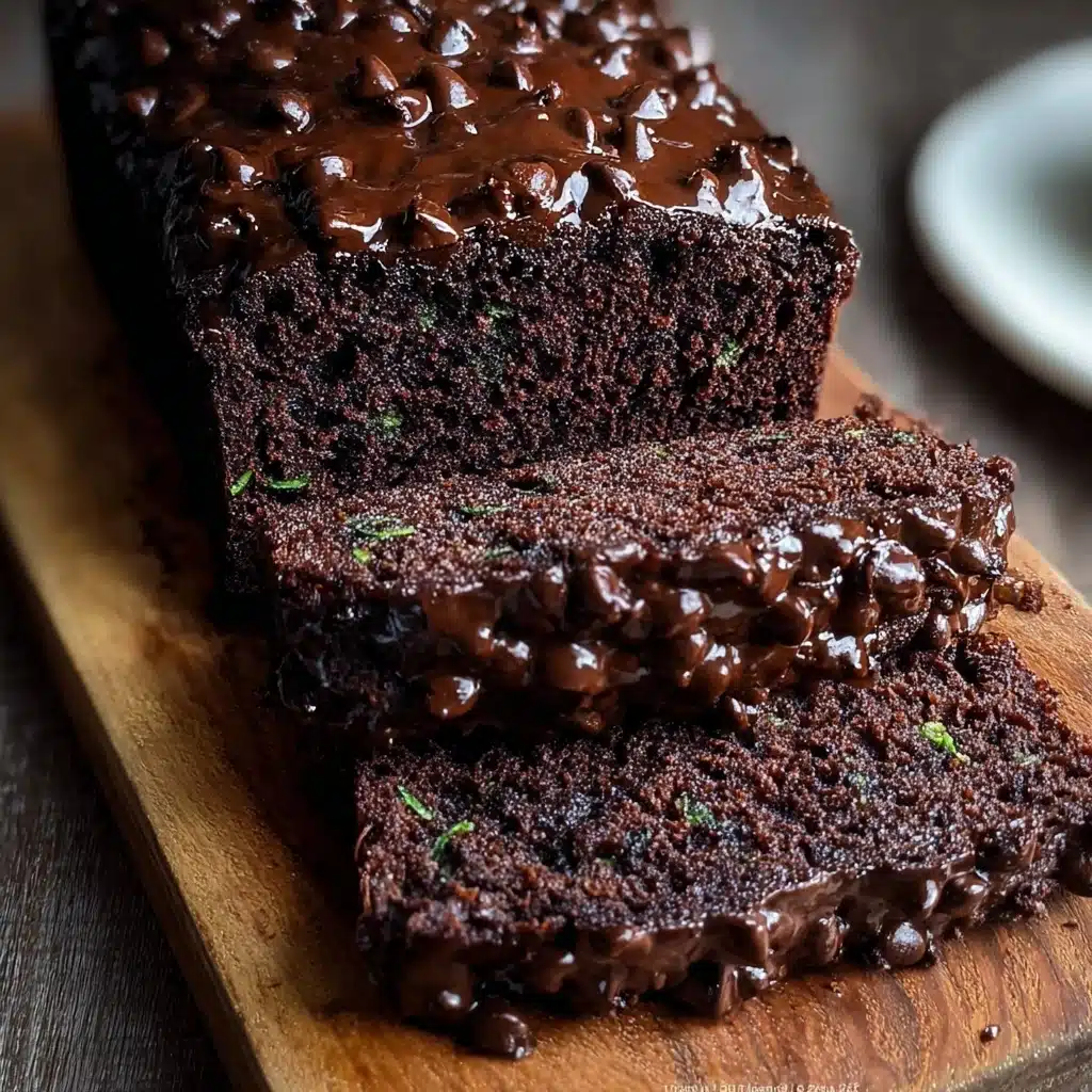 Super Moist Double Chocolate Zucchini Bread Recipe - Recipe Image