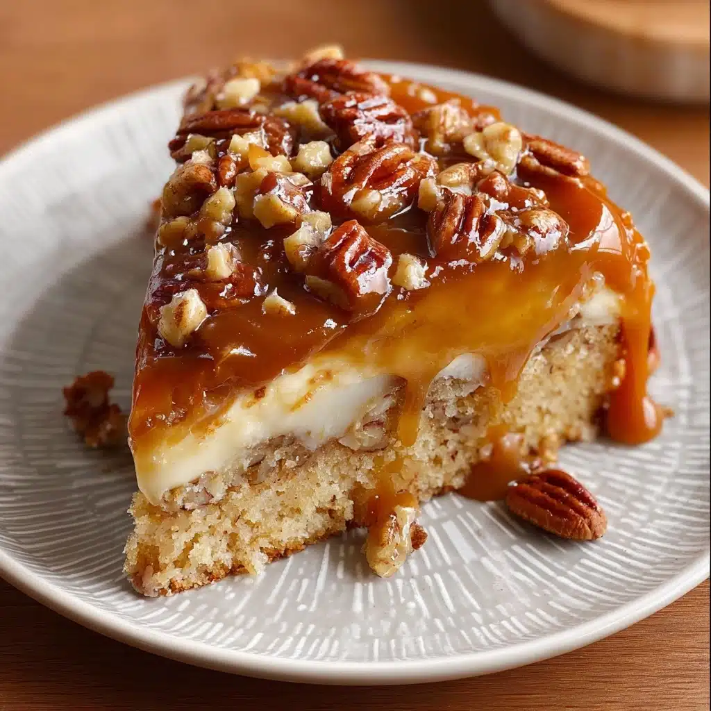 Delicious Gooey Butter Pecan Cake Recipe - Recipe Image