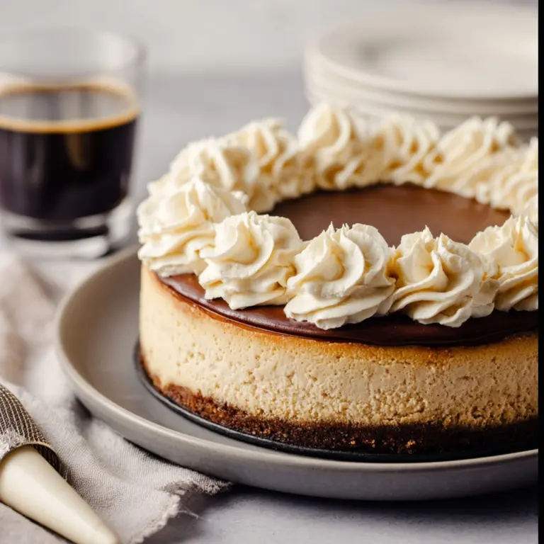 Coffee Cheesecake Recipe
