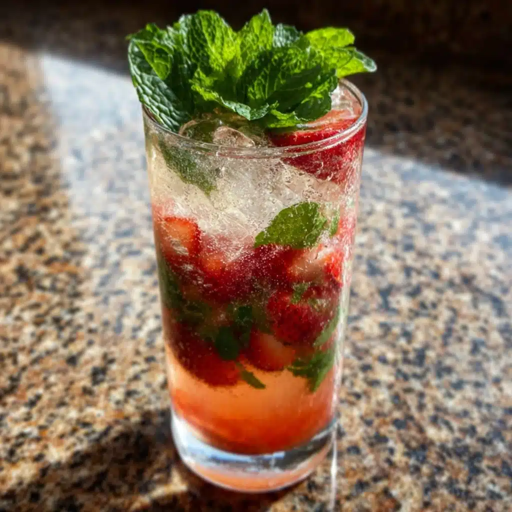 Sparkling Strawberry Lemonade Recipe