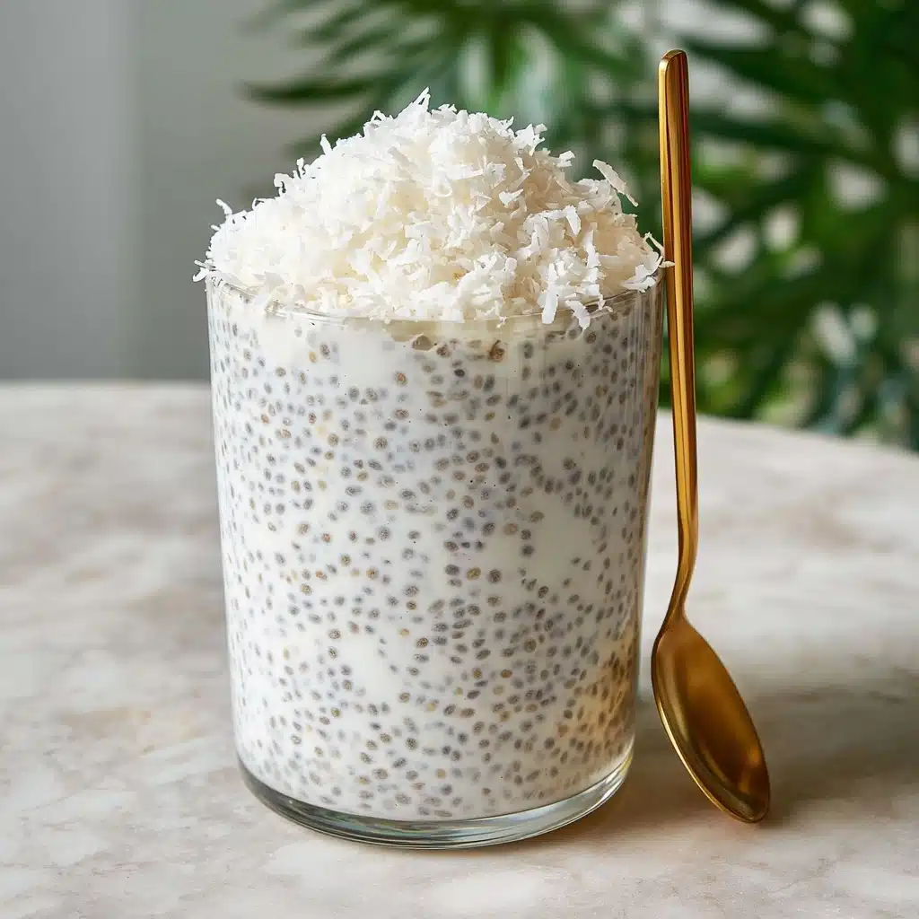 Easy Coconut Chia Pudding Recipe - Recipe Image