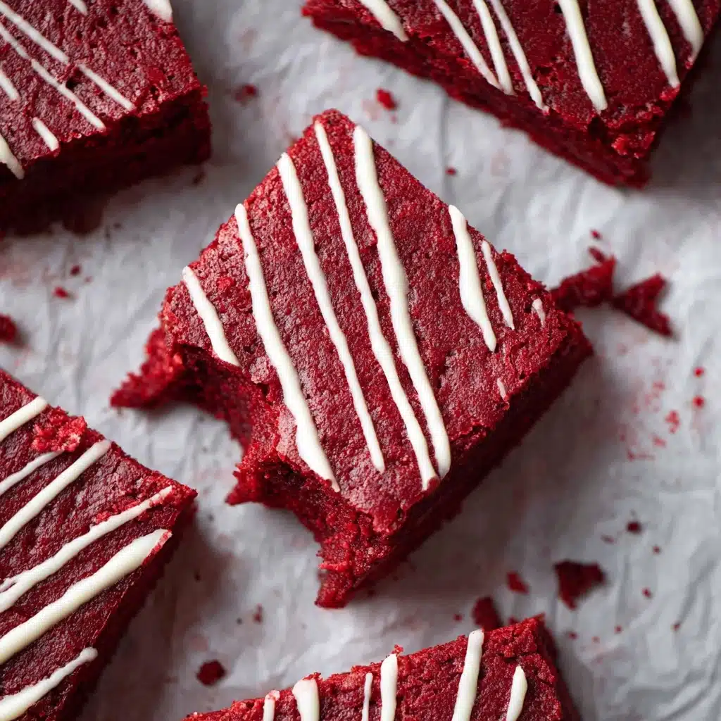 Red Velvet Brownies Recipe - Recipe Image