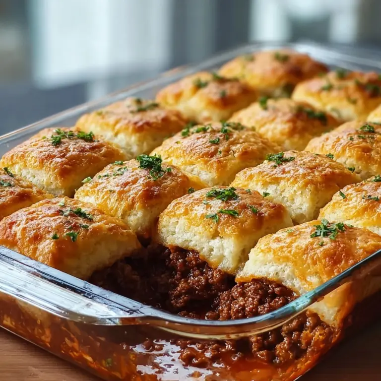 Sloppy Joe Casserole Recipe