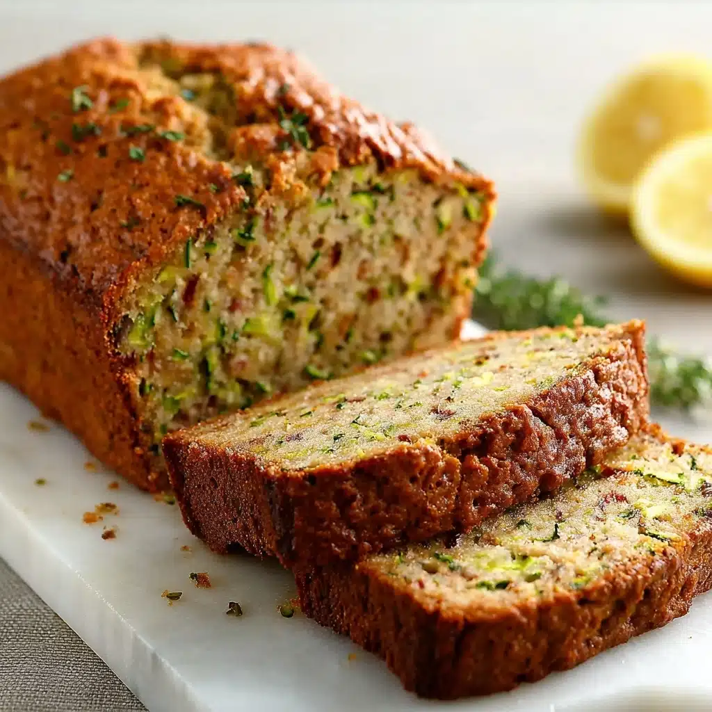 Savory Zucchini Cheddar Quick Bread Recipe - Recipe Image