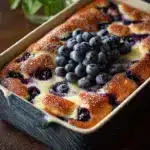 Blueberry Buttermilk Pancake Casserole Recipe
