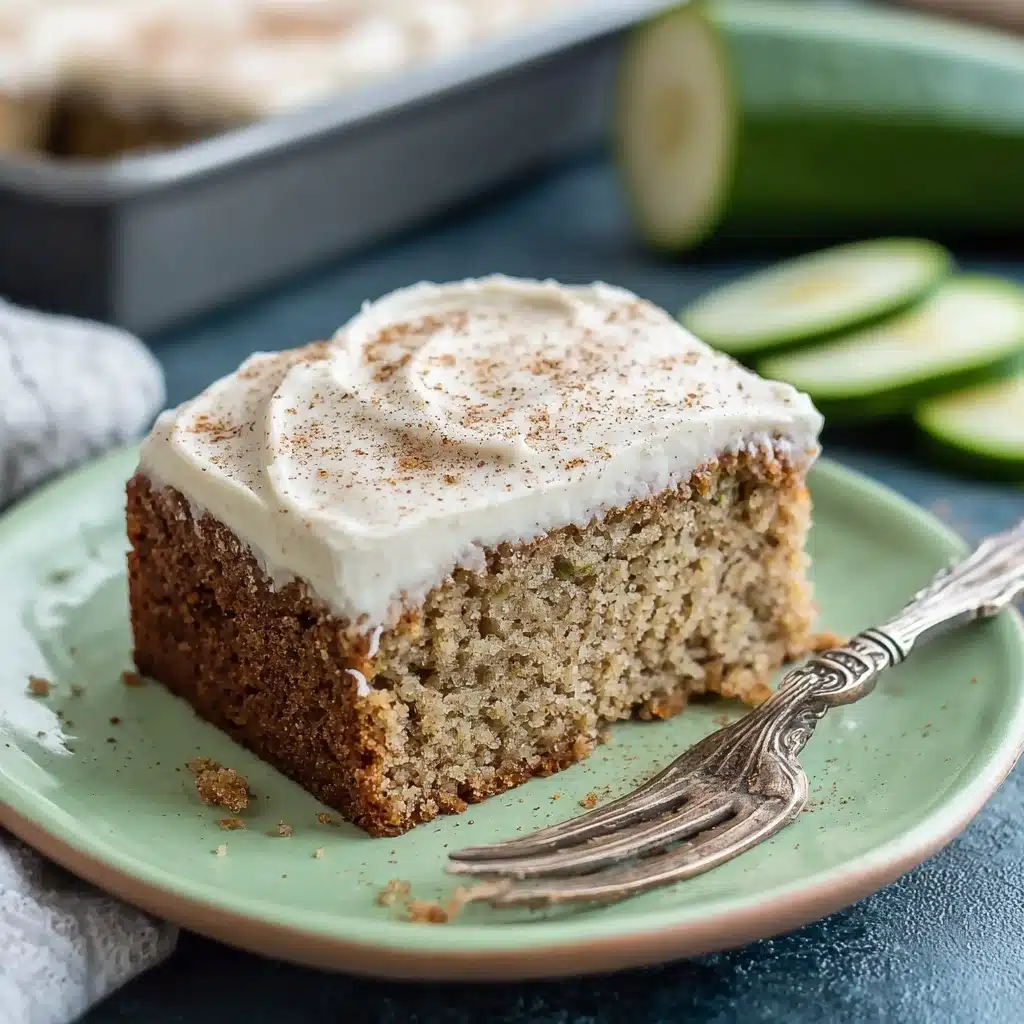 Moist and Delicious Zucchini Cake Recipe - Recipe Image