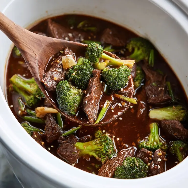 Slow-Cooker Beef & Broccoli Recipe