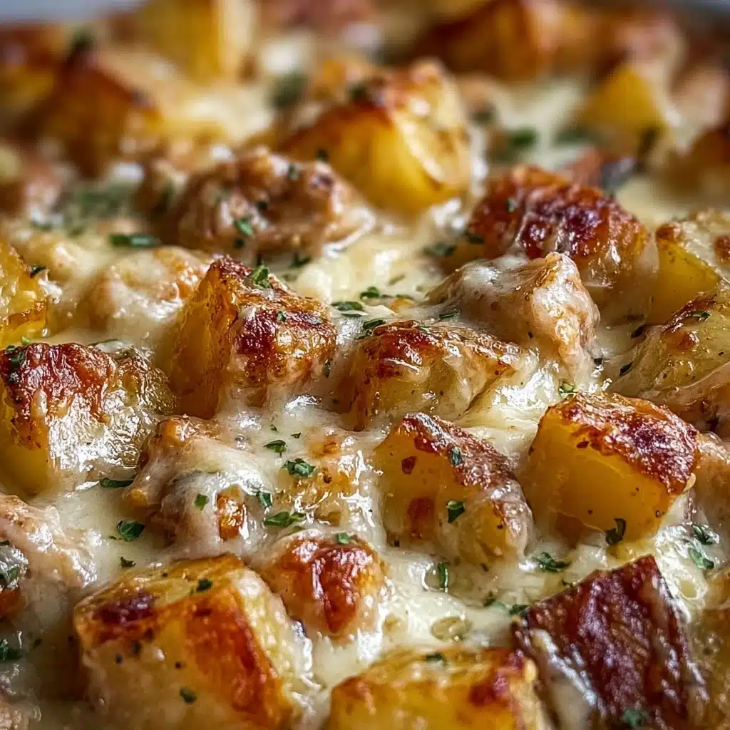 Garlic Parmesan Crockpot Chicken and PotatoesIngredients Recipe - Recipe Image