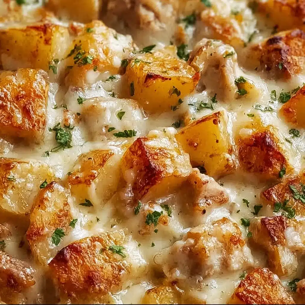 Garlic Parmesan Crockpot Chicken and PotatoesIngredients Recipe - Recipe Image