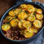 Cheesy Ground Beef and Potatoes Recipe
