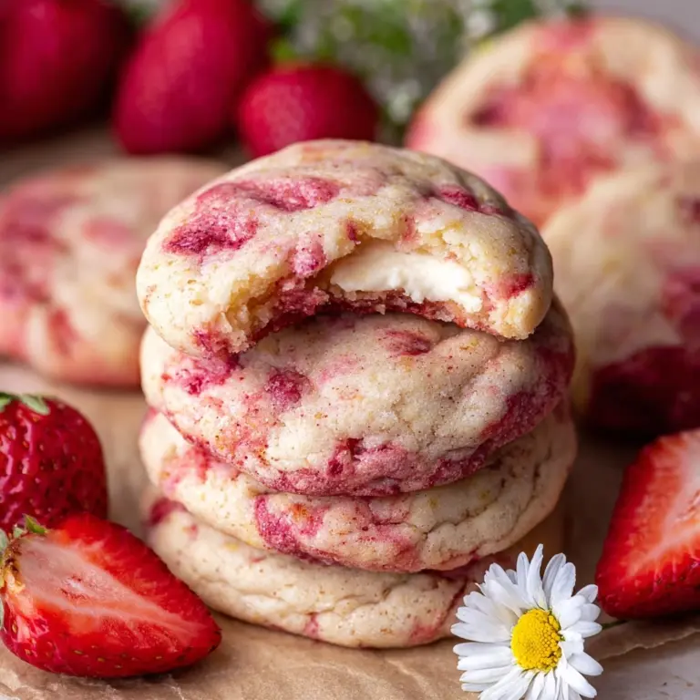 Strawberry Cheesecake Cookies Recipe