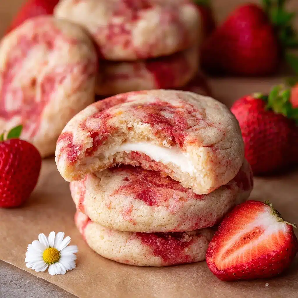 Strawberry Cheesecake Cookies Recipe - Recipe Image