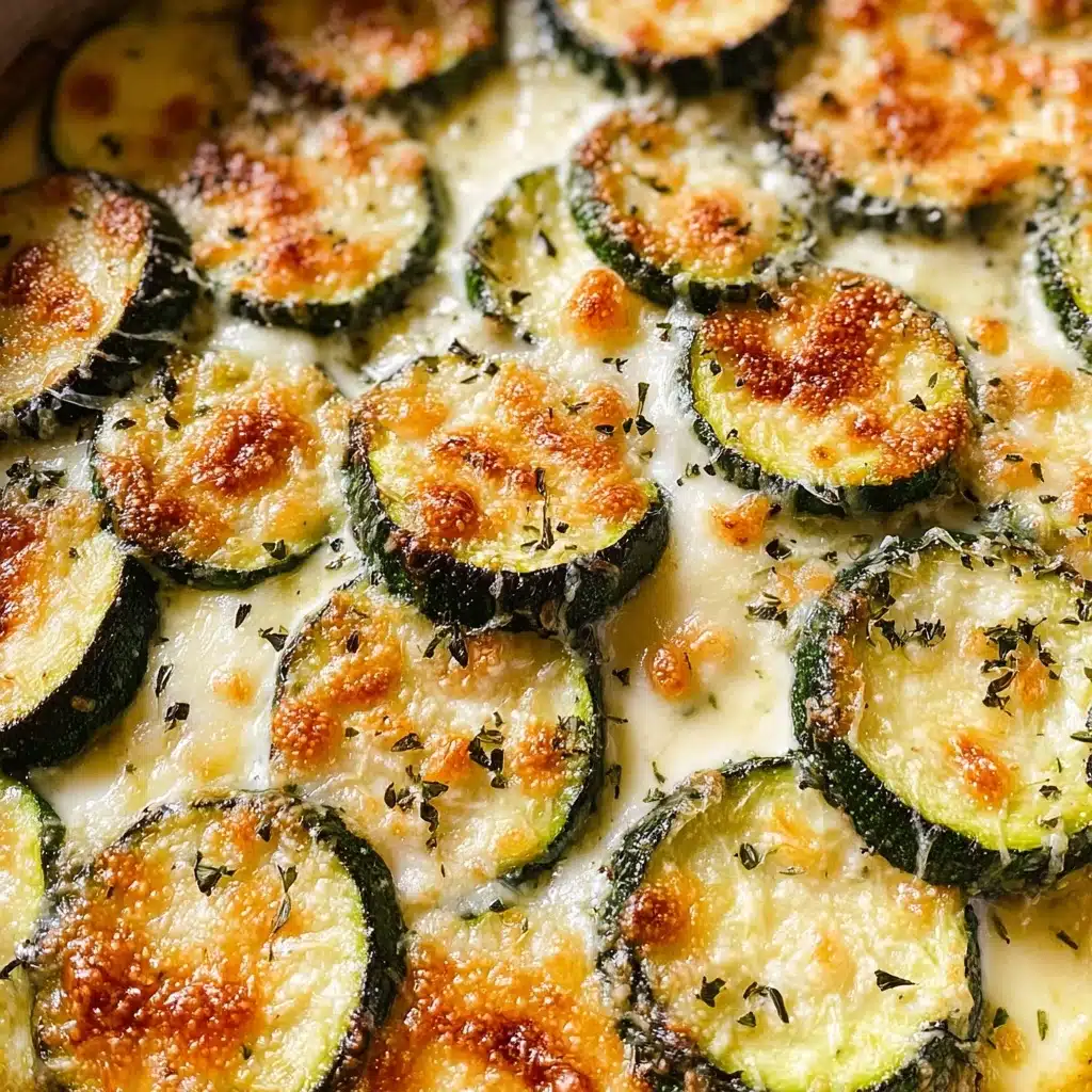 Creamy Parmesan Zucchini Recipe
