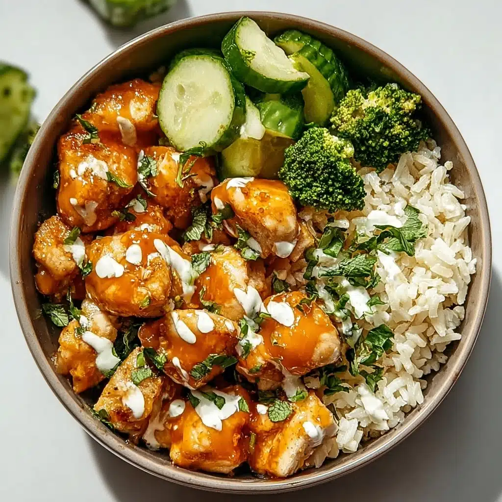 Hot Honey Chicken Bowl Recipe - Recipe Image