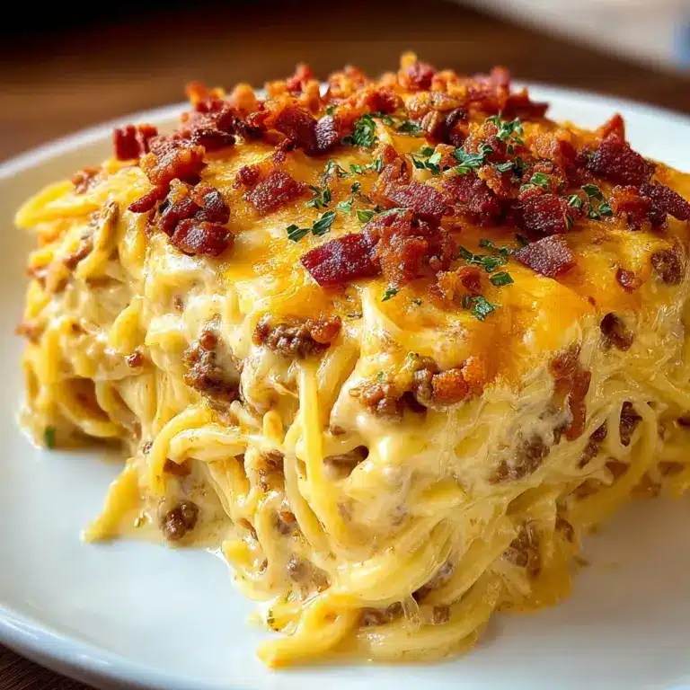 Spicy Southern Cheesy Chicken Spaghetti Casserole Recipe