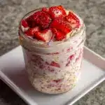 Strawberry Cream Oats Recipe