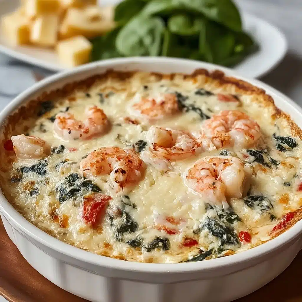 The Best Creamy Shrimp and Crab Spinach Dip Recipe - Recipe Image