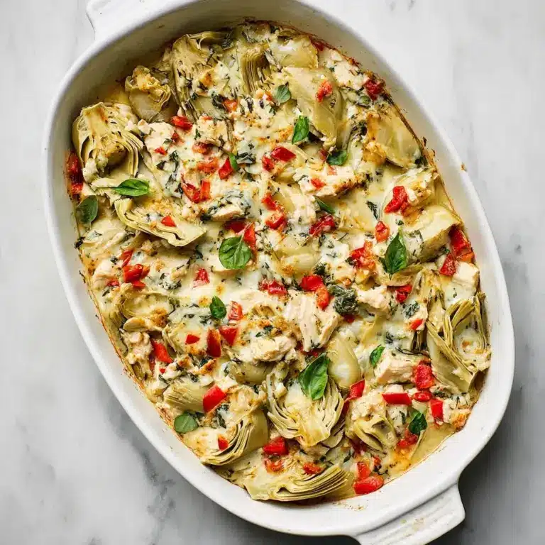 Spinach Artichoke Chicken Bake Recipe