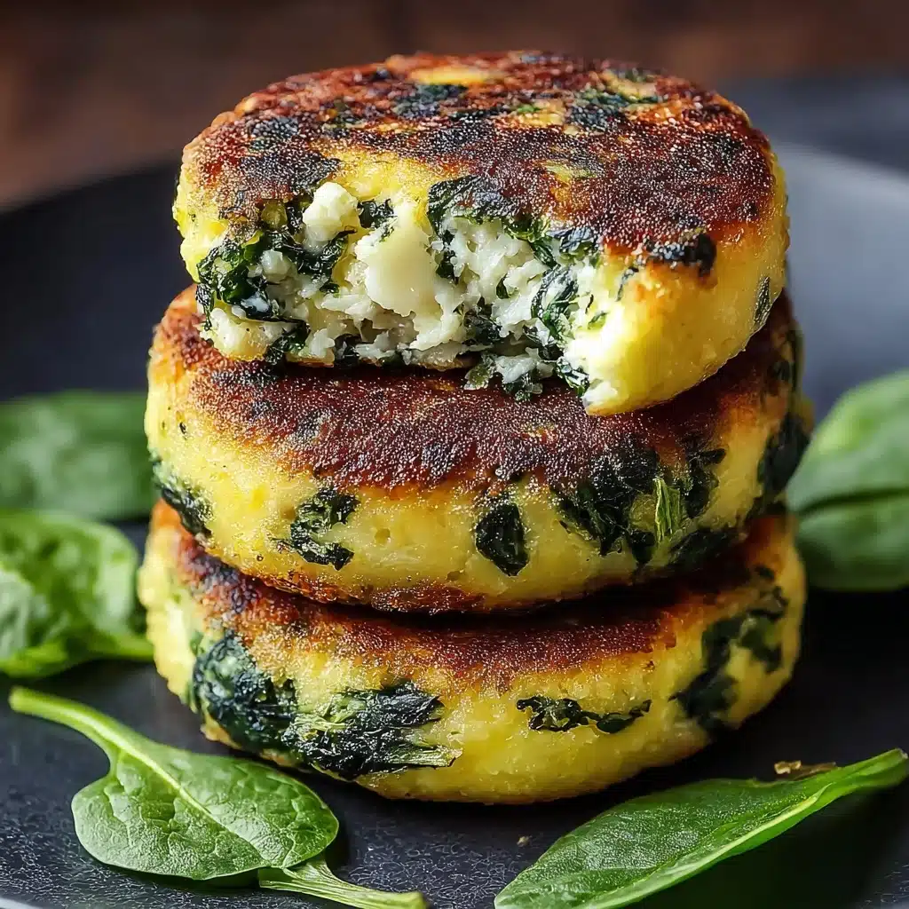 Easy Spinach and Feta Patties Recipe - Recipe Image