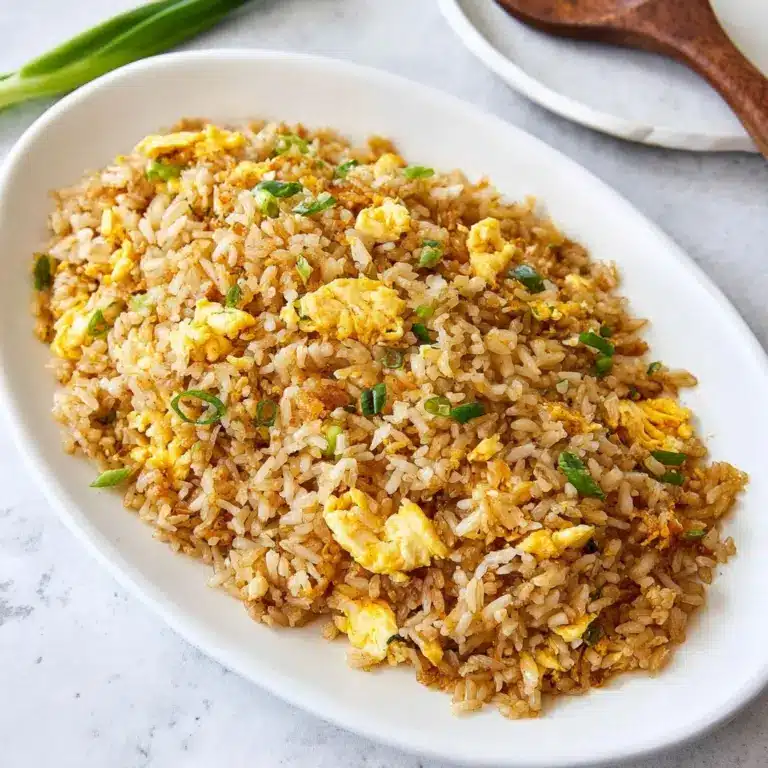 Easy Egg Fried Rice (only 6 ingredients!) Recipe