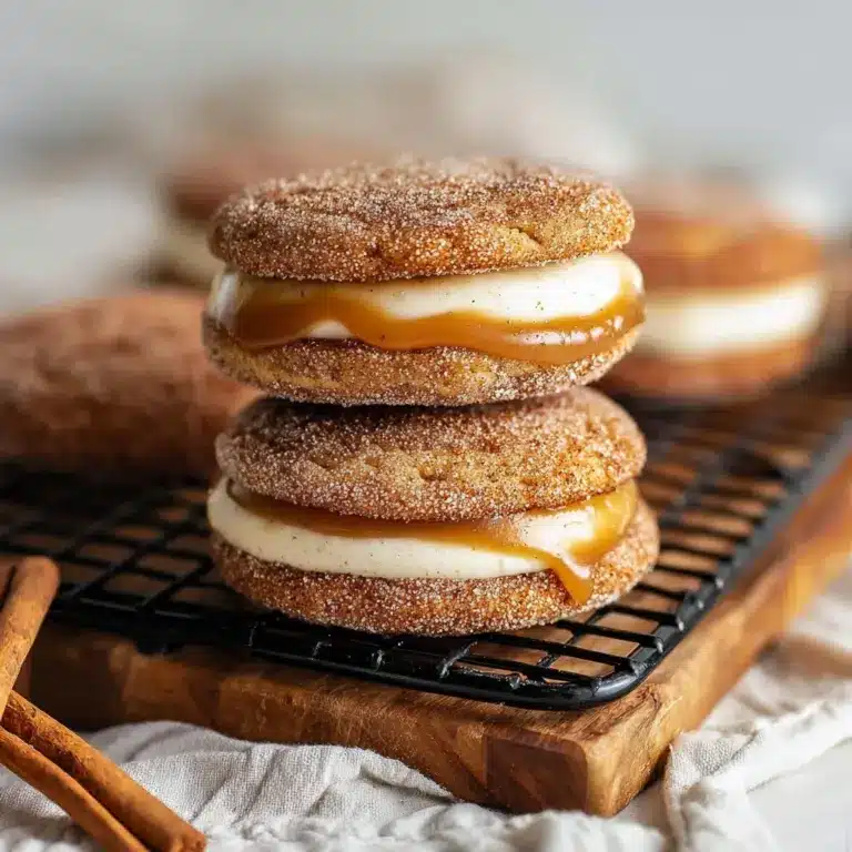 Apple Cider Whoopie Pie cookies with Caramel Filling Recipe