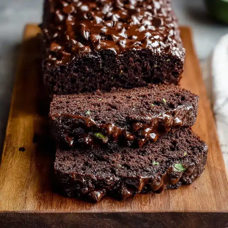 Super Moist Double Chocolate Zucchini Bread Recipe