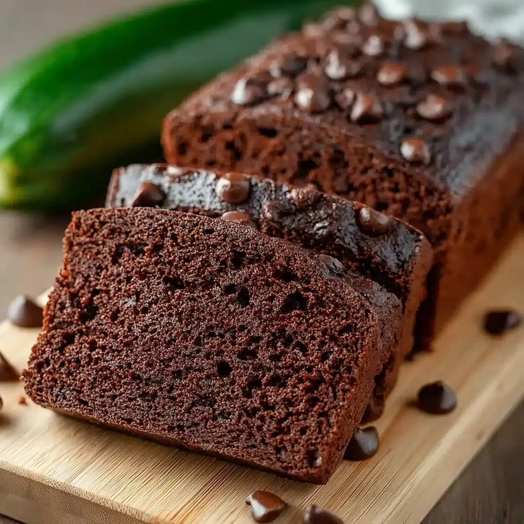 Indulgent Chocolate Zucchini Bread with Sour Cream Recipe - Recipe Image