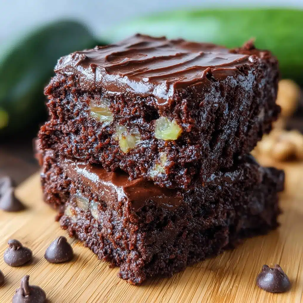Zucchini Brownies Recipe - Recipe Image
