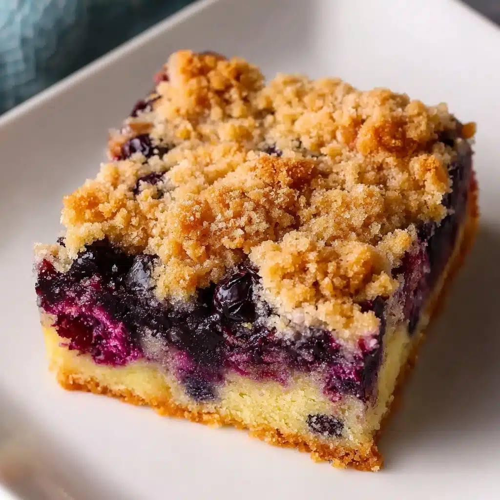 Homemade Blueberry Zucchini Bars Recipe - Recipe Image