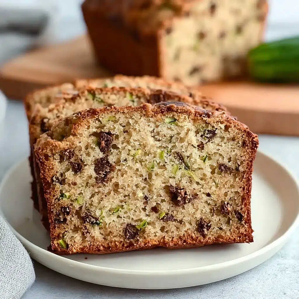 Rich Chocolate Chip Amish Zucchini Bread Recipe