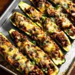 Easy Ground Beef Zucchini Boats (Healthy and Delicious) Recipe