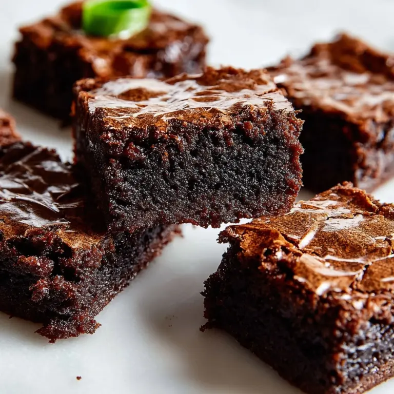 Moist and Rich Zucchini Brownies Recipe
