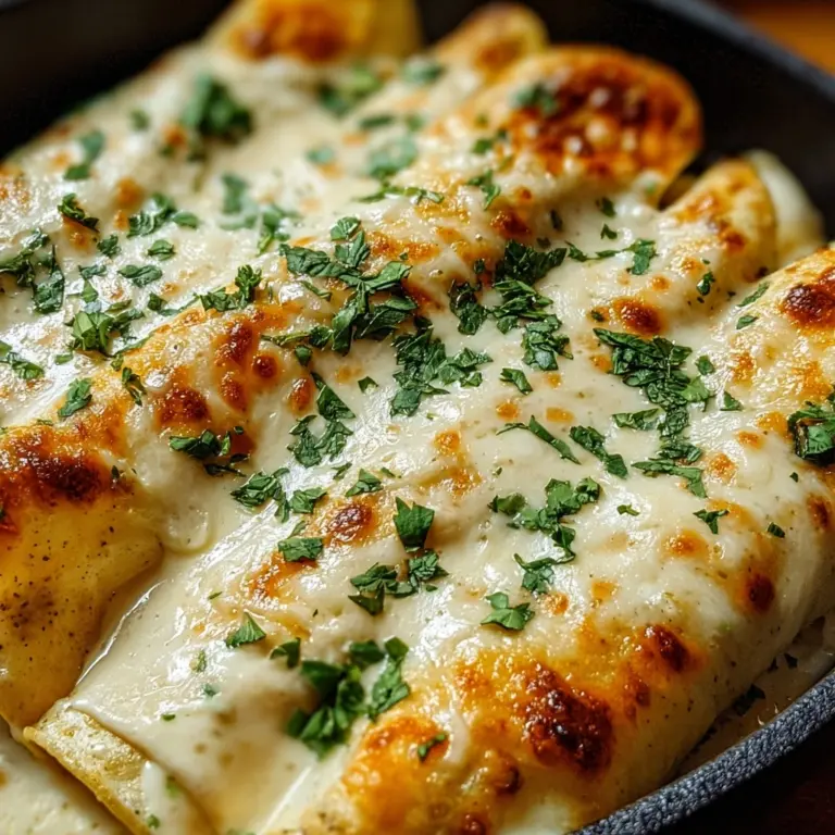 CHICKEN ENCHILADAS WITH SOUR CREAM WHITE SAUCE Recipe