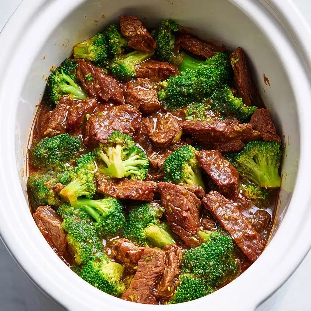 Slow-Cooker Beef & Broccoli Recipe - Recipe Image