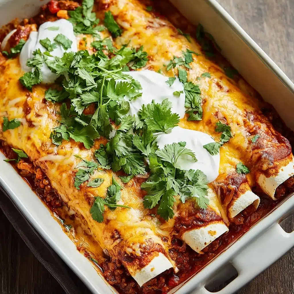 Ground Beef Enchiladas Recipe