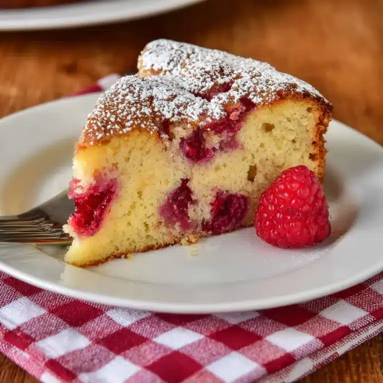 Raspberry Ricotta Cake Recipe