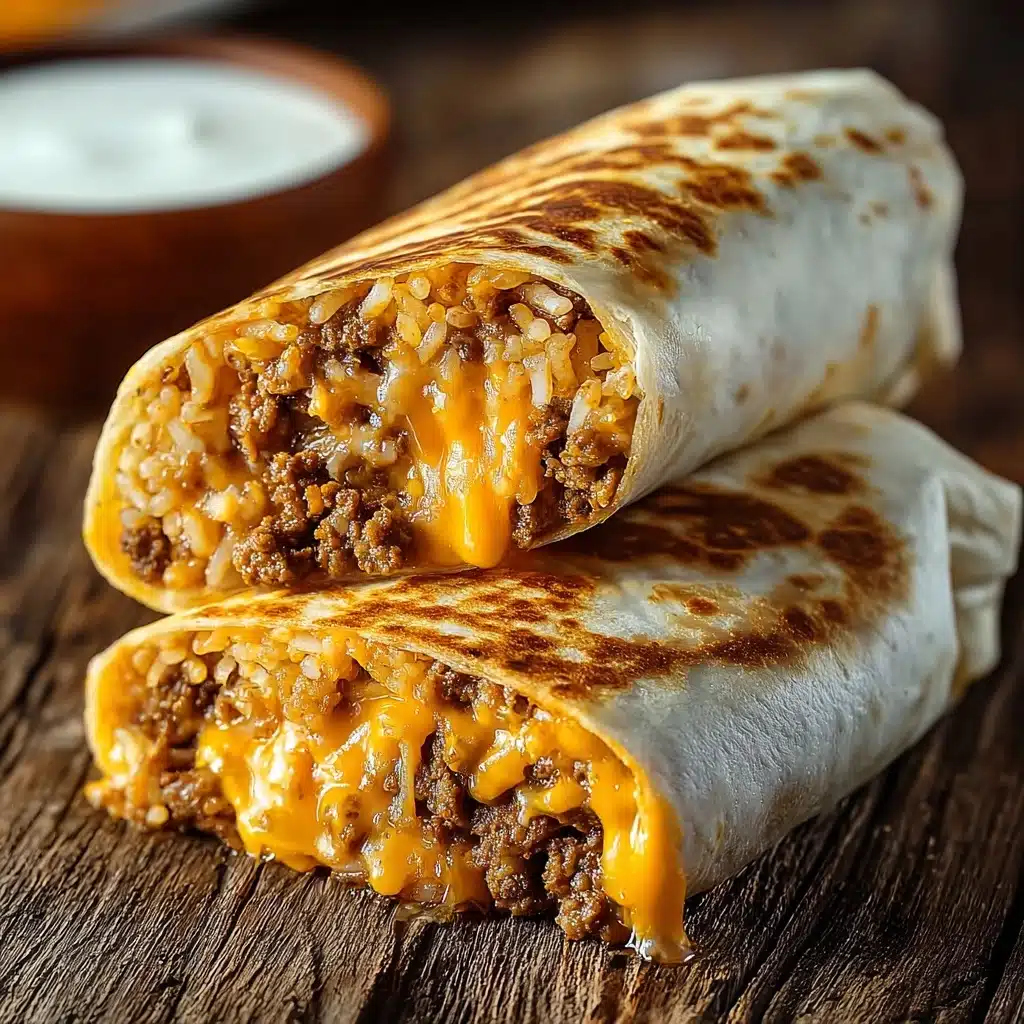 Grilled Cheese Burrito Recipe - Recipe Image