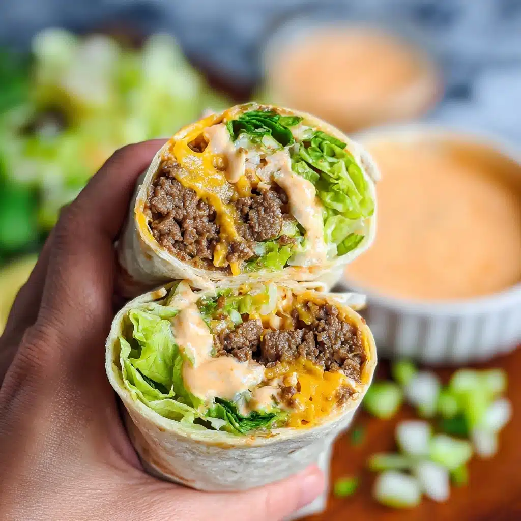 Big Mac Wraps Recipe