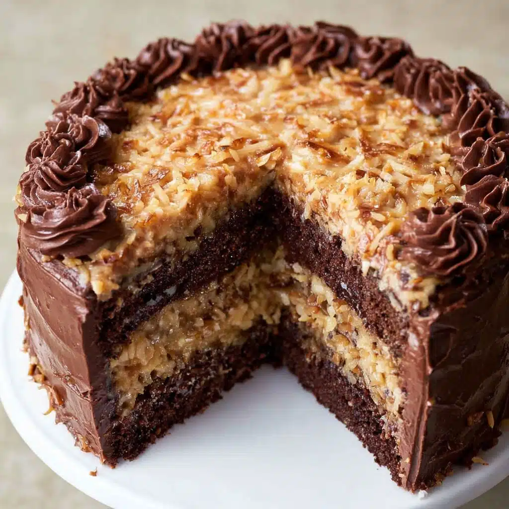 German Chocolate Cake Recipe - Recipe Image