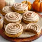 Soft Pumpkin Cookies with Cinnamon Frosting Recipe
