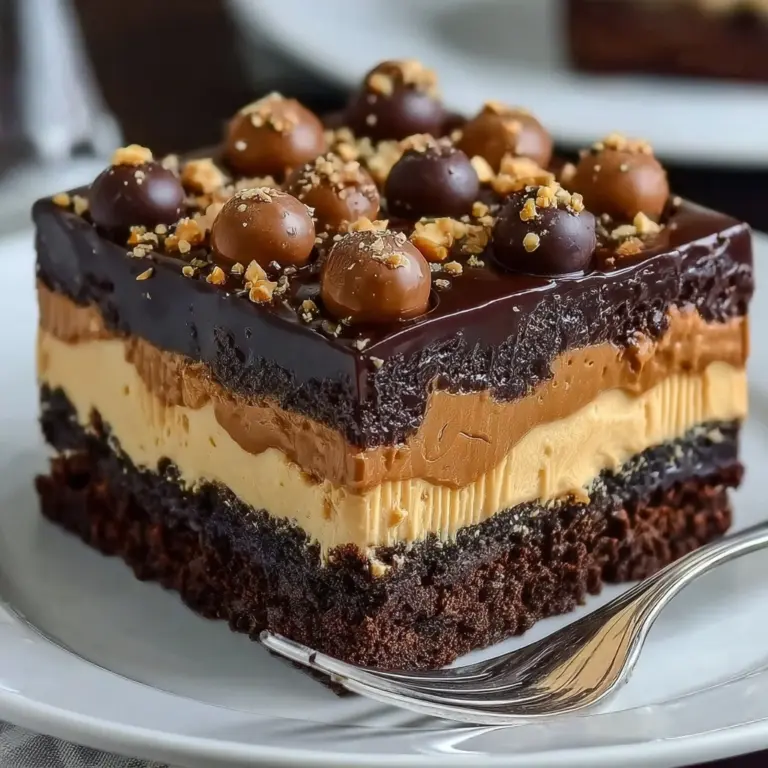 Reese’s Peanut Butter Earthquake Cake Recipe
