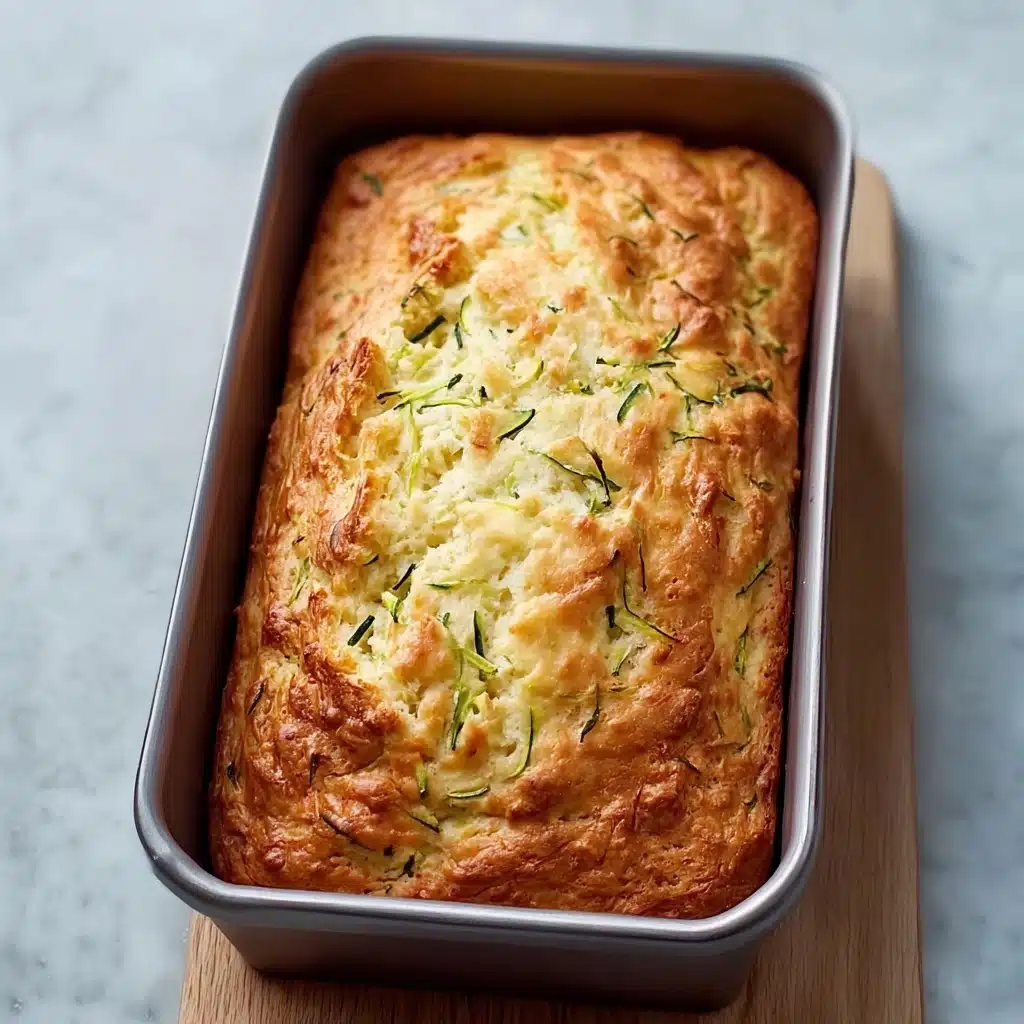 Green Onion Zucchini Cheddar Quick Bread Recipe - Recipe Image