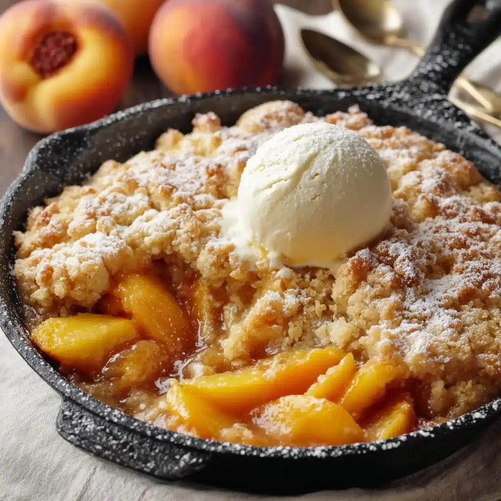 Classic Southern Peach Cobbler Recipe - Recipe Image