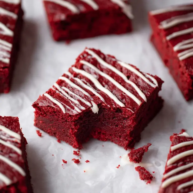 Red Velvet Brownies Recipe