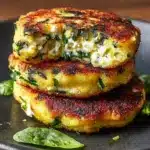 Easy Spinach and Feta Patties Recipe
