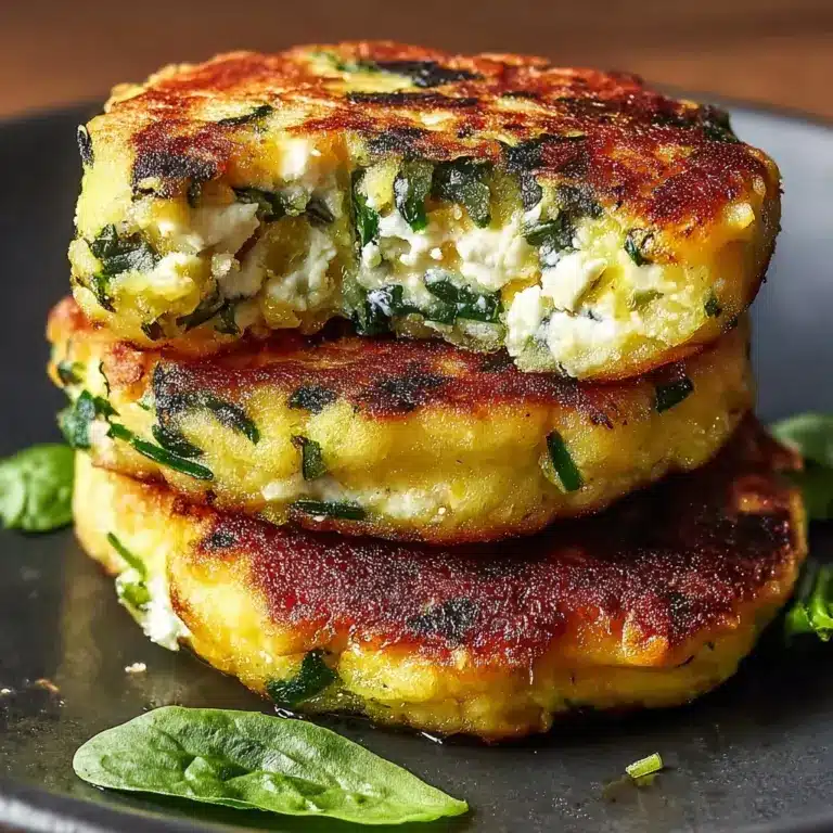 Easy Spinach and Feta Patties Recipe