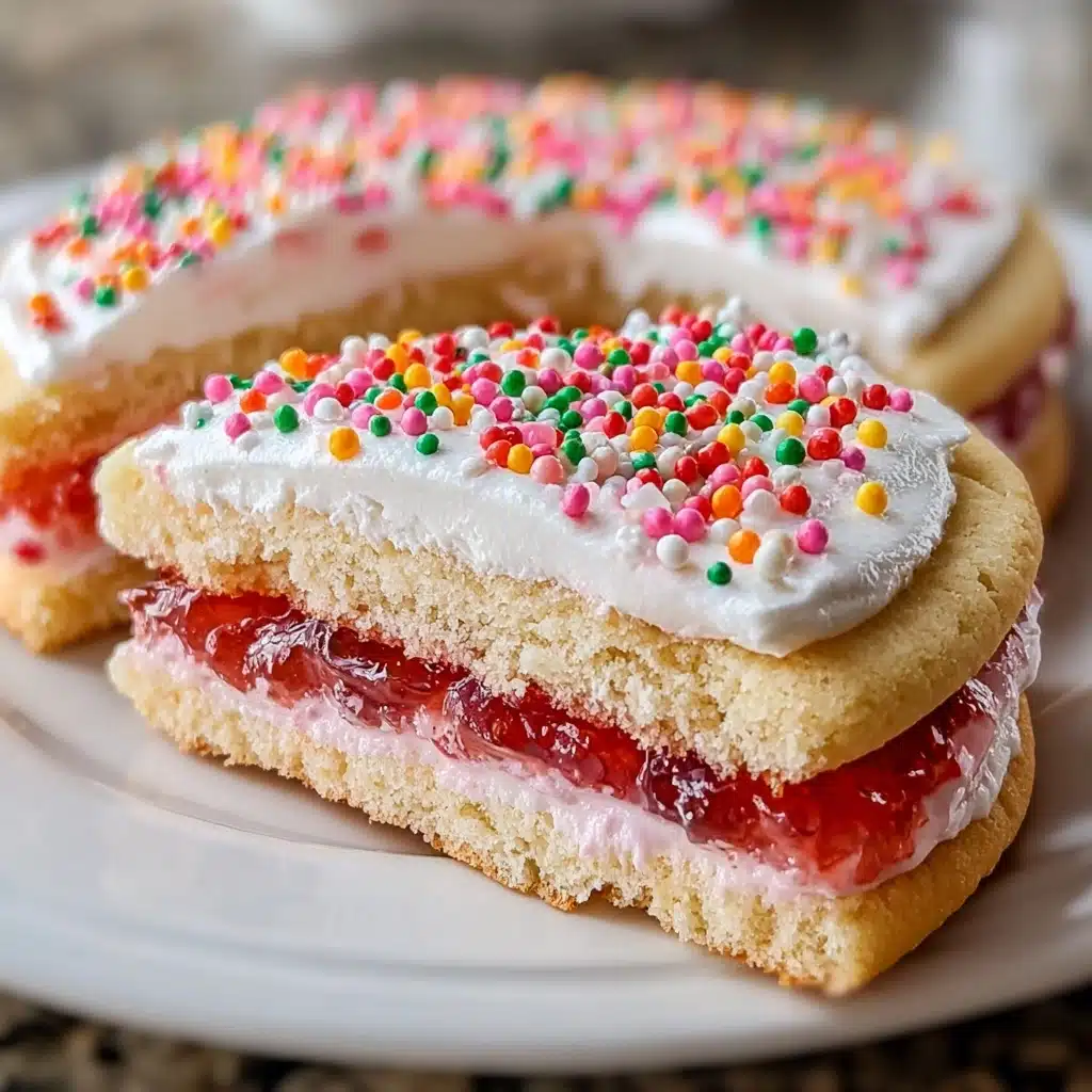 Strawberry Pop Tart Sugar Cookies Recipe - Recipe Image